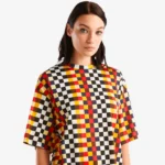 Stripe Yellow T-shirt Fir Girl