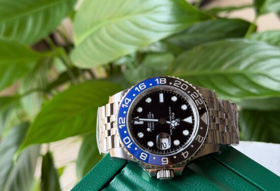 Rolex Batman Watch in Dubai with black and blue bezel