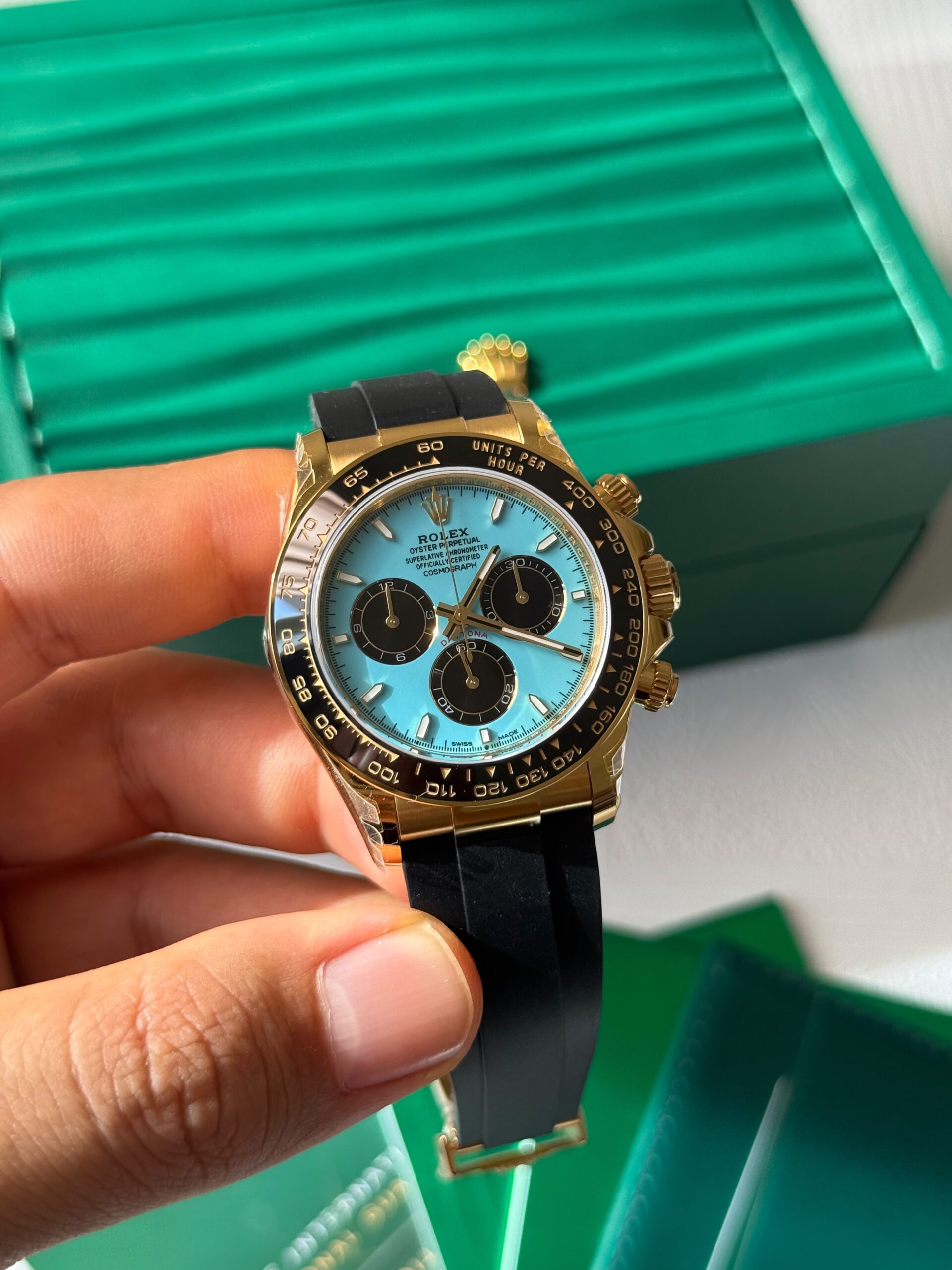 Rolex Daytona Turquoise