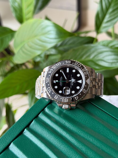 Rolex Bruce Wayne GMT Master Copy Black Grey Bezel