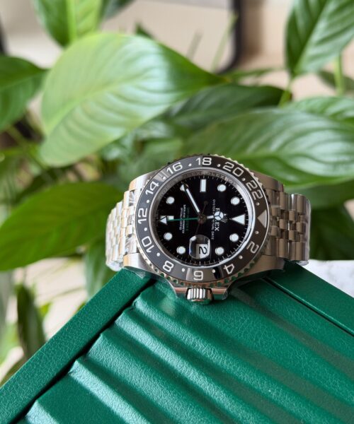 Rolex Bruce Wayne GMT Master Copy Black Grey Bezel