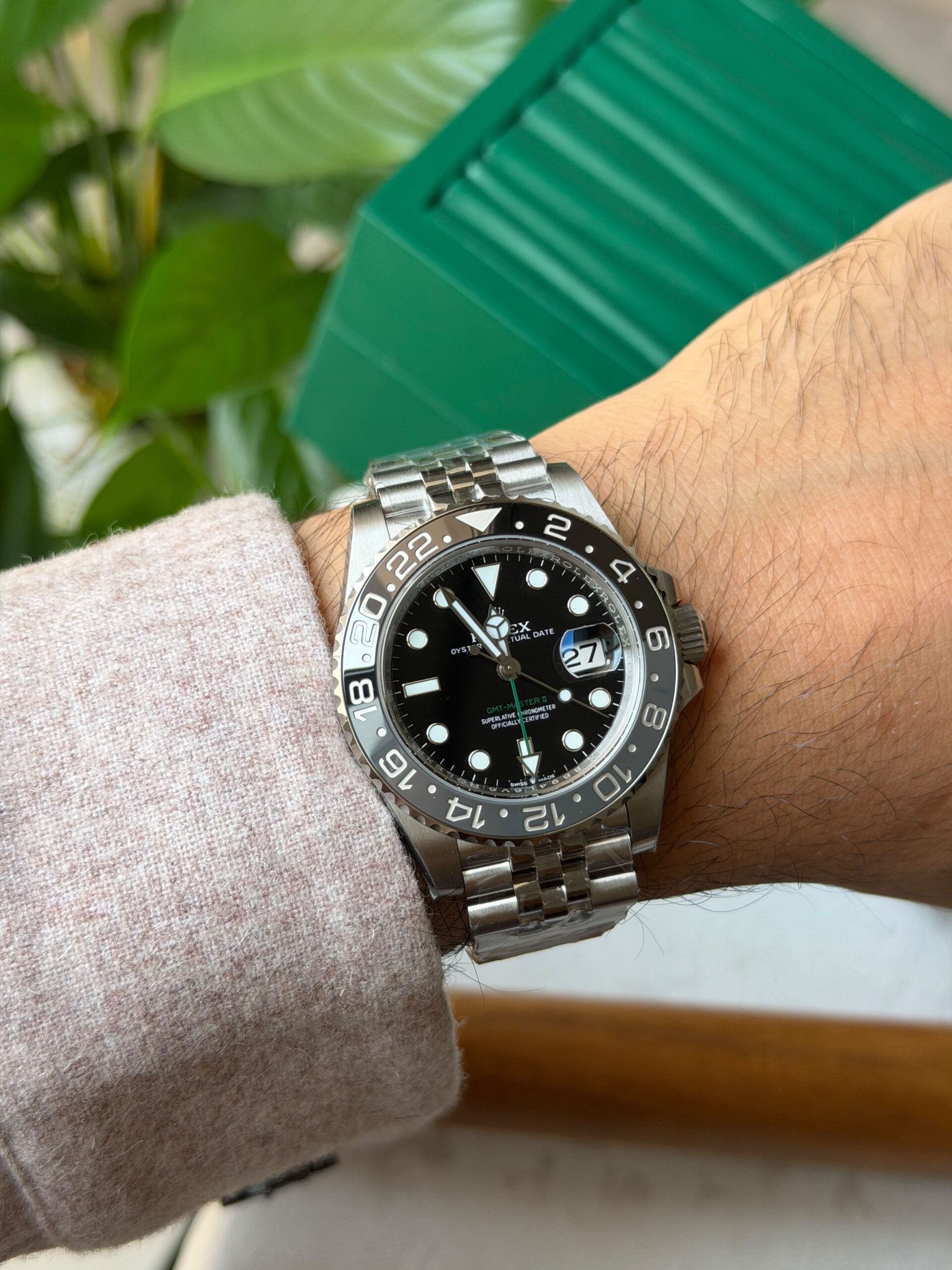 Rolex GMT Master II Bruce Wayne